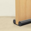 Draught Excluder for Doors 2-Piece Set Can Be Cut To