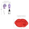 MARCUS & MARCUS Toddler Dining Set Whale MMTDS-WL