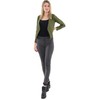 Malito 6040 Women's Long Sleeve Blazer Plain Jersey Blazer Short