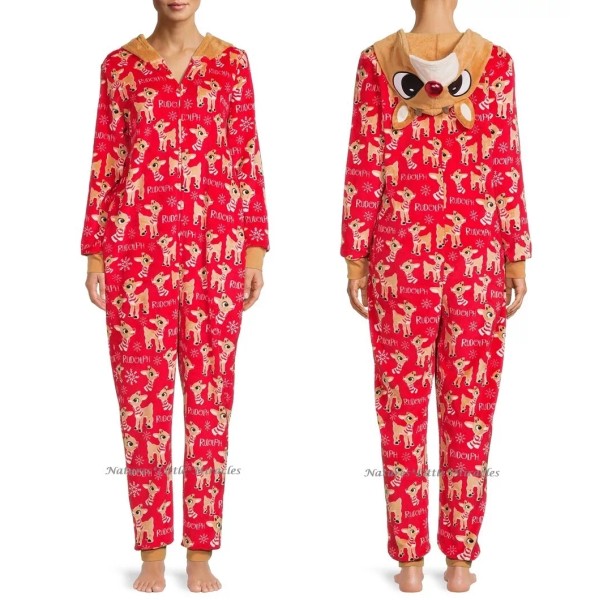 Rudolph the Red Nosed Reindeer Union Suit Size Large 14