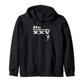 Dr. C XXV alt ver 2 (weiß) Kapuzenjacke