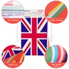 AhfuLife Eurovision Flag Bunting Party Decorations, 37 National Double Sides