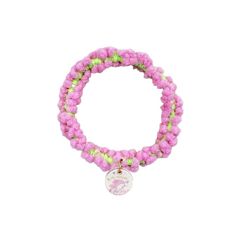 INOUE Flower Crown Hair Elastics, Set of 2 (My Melody)