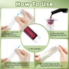JUSONEY 14 Pack Tampon Flasks (21oz Total) Hidden Flasks for