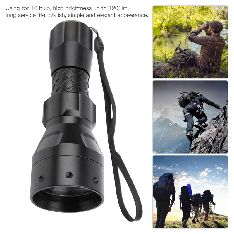 Aluminium Alloy Infrared 850nm Night Viewing Zoom Torch IPX6 Waterproof