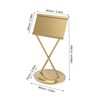 Business Card Holder Stainless Steel Elegant Style Antioxidant Durable Stable