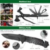 Survival Kit and First Aid Kit, 142Pcs Professional Survival Gear
