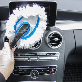 Treasure Gurus Interior Car Dashboard Duster Cleaner Detail Dust Wand Vehicle Wash Cleaning Detailing Automotive Tool