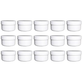 15, Salbendöschen Cremedöschen Salbenkruke, flat Bottle 60 Ml-Made IN GERMANY