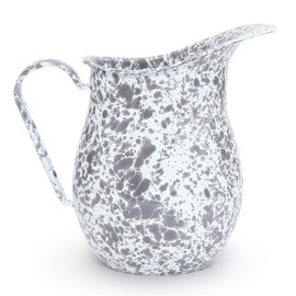 Enamelware Large Pitcher - Grey Marble