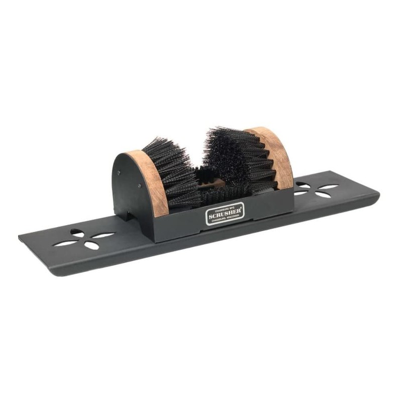 Portable Steel Mounting Base for the Original Scrusher Boot Cleaner