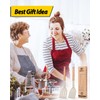 Pack of 2 Silicone Cooking Spatula, Heat Resistant Solid Turner,