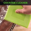 SURDOCA Dough Scraper Bench Scraper - 3P 4.7x3.7" Plastic Flexible