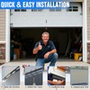 alophoty 16.5 FT Garage Door Seal Bottom Kit - Heavy
