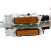 WELLGO M-21 Aluminum Pedal, Thin, Silver, 8.1 oz (236 g),