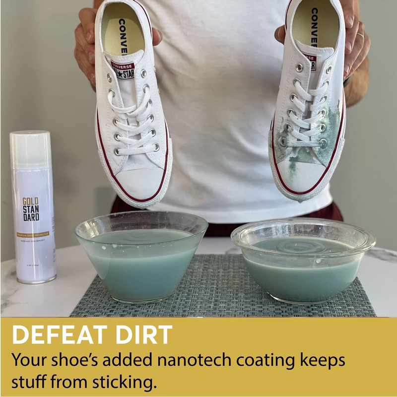 Gold Standard Premium Water-Repellent Shoe Protector Spray – 5 Oz.