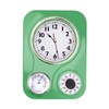 Lily's Home Retro Kitchen Clock with Temperature and Timer (Retro