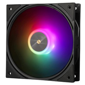 Thermalright TL-P12-S CPU Case Fan,Black ARGB Computer Fan PWM PC Fan, 120mm Specifications Silent Cooler Fan, 1500RPM Speed,Desktop PC CPU Cooling Fan