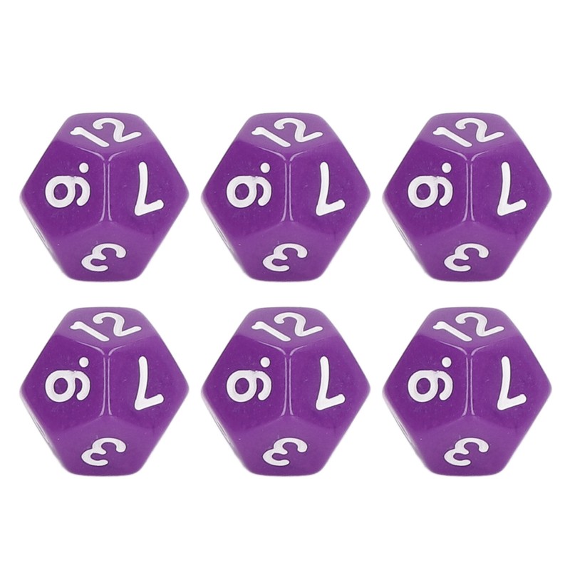 40Pcs 12 Sided Dice Set Polyhedral Dice for Family Party