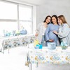 Gexlaju Little Pumpkin Baby Shower Table Cloths,Plastic A Little Pumpkin