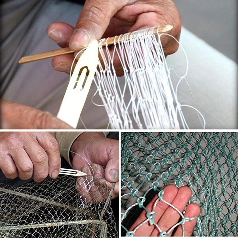 7pcs Netting Needle Shuttles Fishing Net Repair Line Equipment Plastic