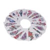 20pcs Temporary Tattoos Stickers Waterproof Long Lasting Flower Fake Tattoo