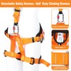 QIANJIEER Full Body Climbing Seat Belt, Tactical Rescue Construction, Carving,