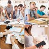 Jutom 2 Pcs Small Graph Paper Pads Notebook Mini Spiral