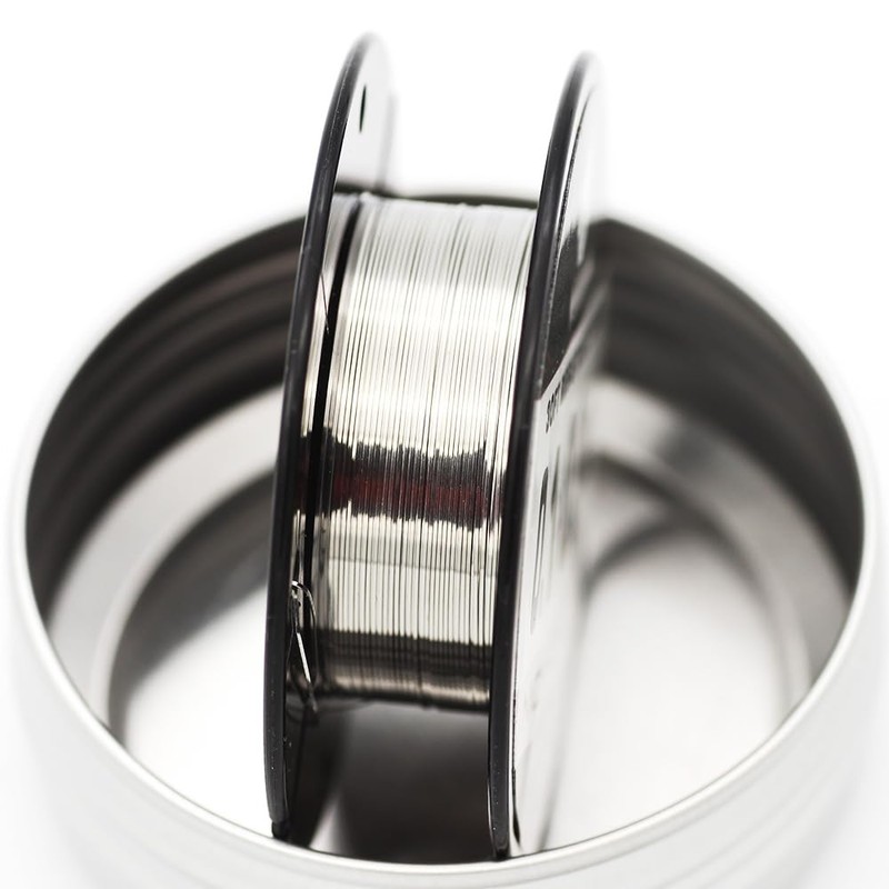 Nichrome 80 Flat Resistance Heating Wire (Ni80 0.1x0.3mm 100ft)