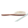 Desert Breeze Natural Wood Bristle Hair Brush, Gentle Scalp Massage,