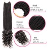 Crochet Braids Hair Extensions, Synthetic Hair for Braiding Hair, Kanekalon
