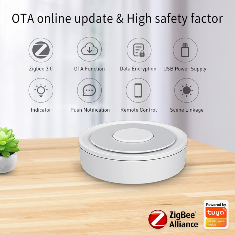 Tuya Zigbee Gateway Hub: WiFi Smart Home Bridge, Smart Home