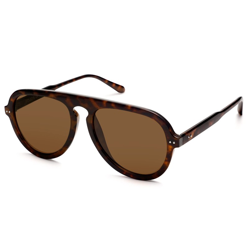 SOJOS SJ2255 - anteojos de sol estilo aviador retro para