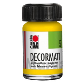 Decormatt Acrylic Paint Yellow