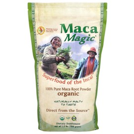 Maca Magic Organic Pure Maca Root Powder 2.2lbs 1 000g Herbal Supplement, 1 Count / Maca Magic 마카매직 유기농 순수 마카 뿌리 파우더 2.2lbs 1 000g 허브보충제, 1개