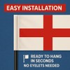 Generise England St George Flag 76cm x 50cm- 2.5ft x