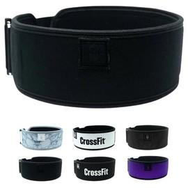 2POOD 4인치 역도 벨트 | CrossFit 너비로 지지력, 유연성, 쉽게 교차 훈련할 수 있는 능력을 위해 제작됨 [Purple Pulse] 2POOD 4-Inch Weightlifting Belt | Designed for Support, Flexibility, and Easy Cross Training with CrossFit Width [Purple Pulse]
