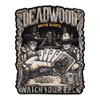 Watch Your Back Dead Mans Hand Deadwood Souvenir Patch, Small