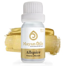 MAYAN OILS Aceite Esencial de All Spice 100% Puro 100% Naturales de Grado Terapeutico de 10ml