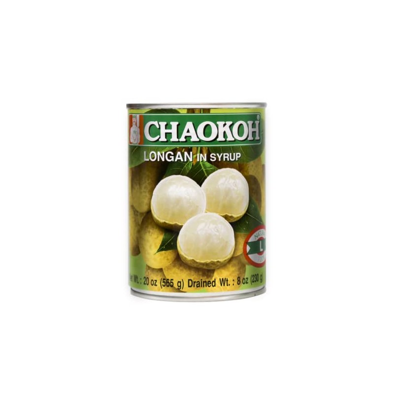 Chaokoh Longan in Syrup, 20 Ounce