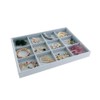 Svea Display Velvet Grey Jewelry Trays Premium Grade Drawer Insert