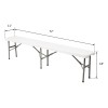 Unbranded 6FT Outdoor Patio Foldable Bench