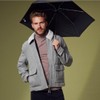 Fulton Fulton Miniflat 1 Black Unisex_adult Umbrella Black One Size