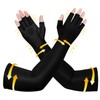 Zuscot Long Copper Compression Arthritis Gloves for Women & Men,
