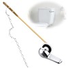 Tucnoeu Universal Toilet Handle Replacement Kit - Front Mount Toilet
