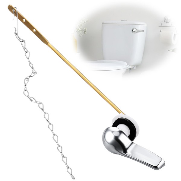 Tucnoeu Universal Toilet Handle Replacement Kit - Front Mount Toilet