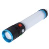 Emergency Light Multifunction Flashlight 8 Lighting Modes Alarm Sound Hook