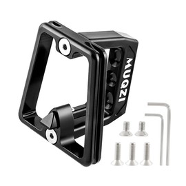 SplendoRoute Bike Front Carrier Block Aluminium 3 Holes Front Carrier Shell with 7 Screws for Brompton Folding Bicycles