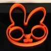 DHGATE 2Pck Food Grade Silicone Fried Egg Shaper Purple Owl/Orange