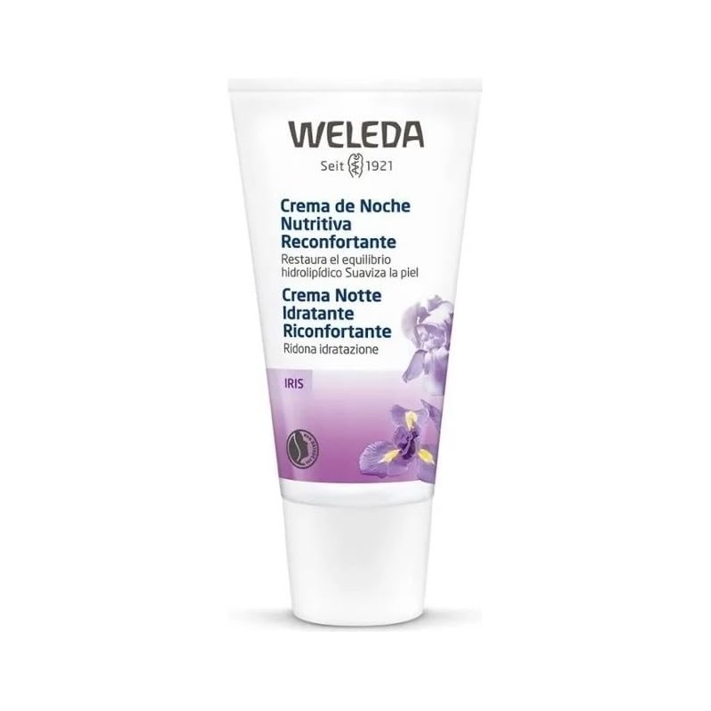 Skin Care-Iris Hydrating Night Cream Weleda 1 oz Cream